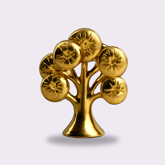 Golden Tree Decoration Piece
