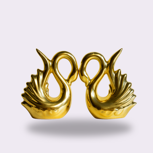 Duck Lovebirds Decoration Piece