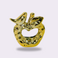 Lovebird Apple Decoration Piece