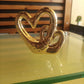 Double Heart Decoration Piece
