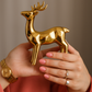 Golden Deer Decoration Piece