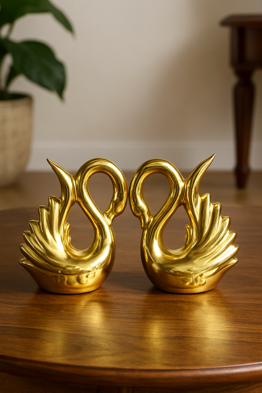 Duck Lovebirds Decoration Piece